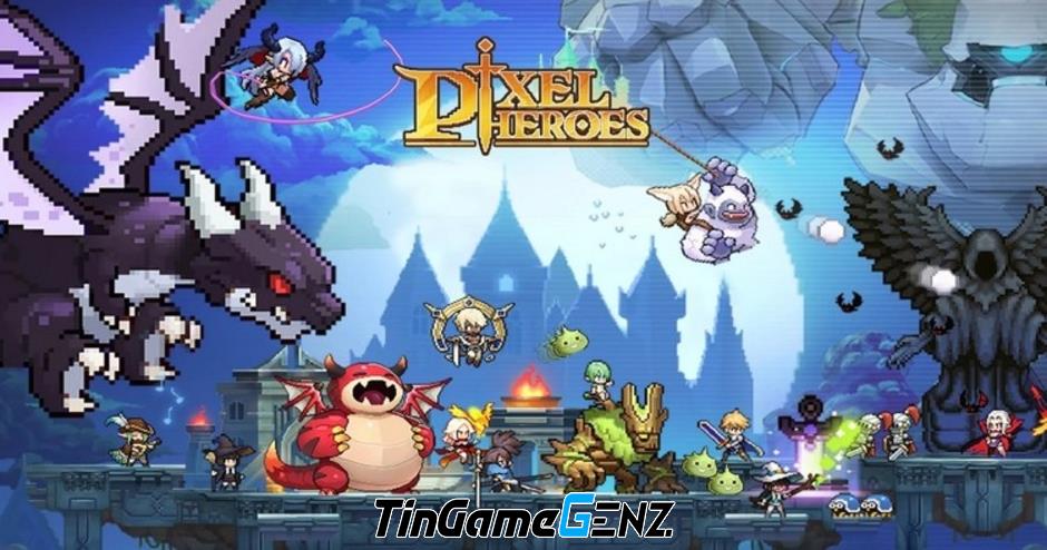 Pixel Heroes: Tales of Emond - Phiêu lưu giải cứu thế giới phép thuật độc đáo