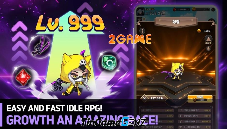 Pixel Knights: RPG Idle - Game nhập vai siêu giải trí mới từ SUPERBOX Inc.