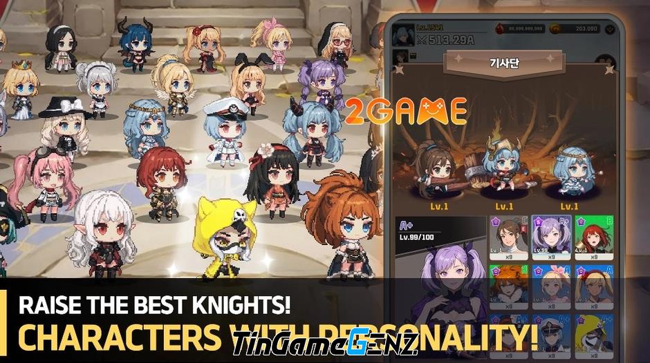 Pixel Knights: RPG Idle - Game nhập vai siêu giải trí mới từ SUPERBOX Inc.