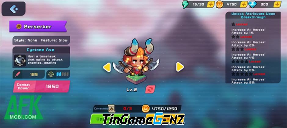 Pixel Party: Phòng Thủ Tháp Kết Hợp Roguelike và Thẻ Bài