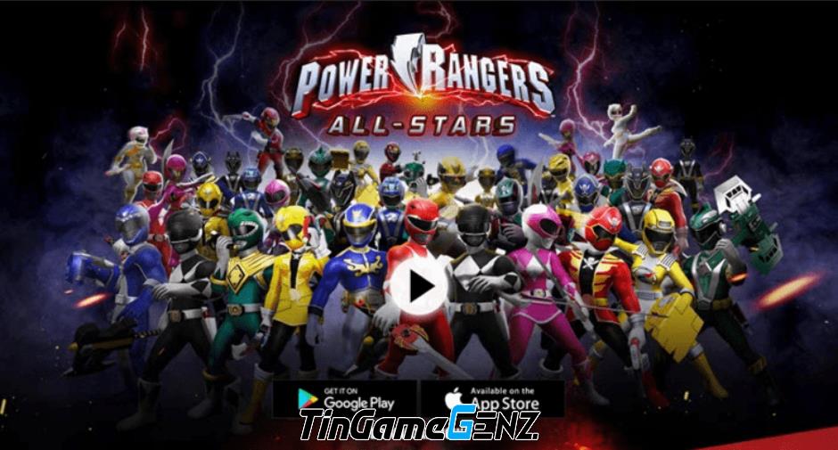 Power Rangers All Stars: Game nhập vai dựa trên thương hiệu Power Rangers đã ra mắt