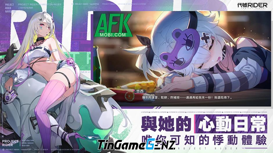 "Project RIDER: Khám Phá Game Nhập Vai Chiến Thuật Anime Với Chủ Đề Độc Đáo"