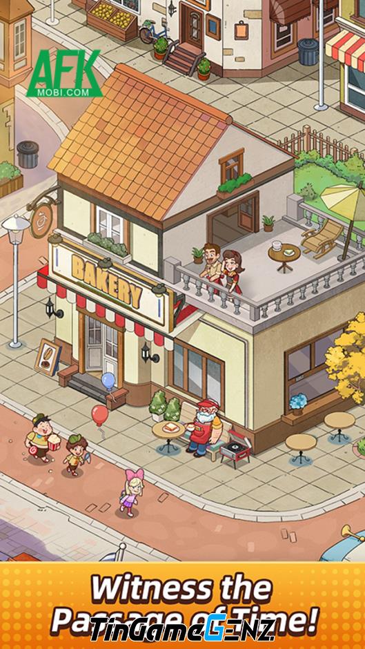 Quản lý tiệm bánh gia đình trong game My Bakery Story