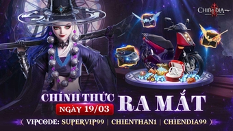 Ra mắt Chiến Địa hôm nay, Game4v tặng 222 Giftcode hấp dẫn