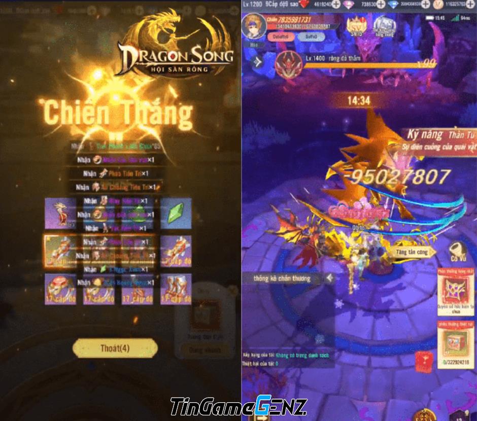 Ra mắt Dragon Song - Tặng giftcode khởi sự cho game thủ.