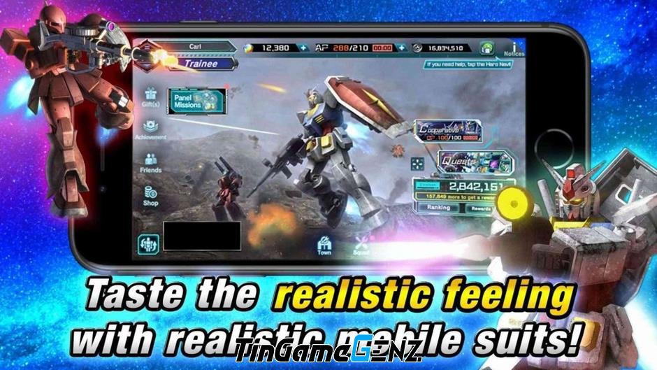 Ra mắt game MOBILE SUIT GUNDAM UC ENGAGE - Chuyển thể IP của Bandai Namco