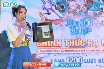 Ra mắt game Mộng Ảo Đại Lục tại Gigamall: Sự kiện chật kín người chơi