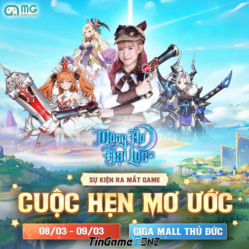 Ra mắt game Mộng Ảo Đại Lục tại Gigamall: Sự kiện chật kín người chơi