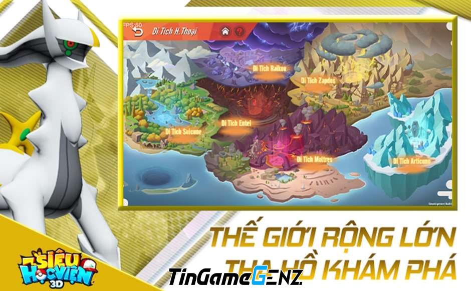 Ra mắt game Pokemon huyền thoại thế hệ mới tại Việt Nam