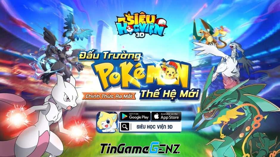 Ra mắt game Pokemon huyền thoại thế hệ mới tại Việt Nam