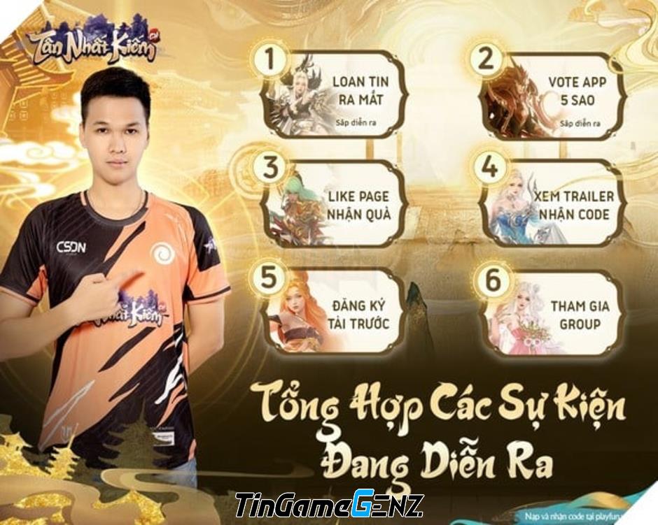 Ra mắt game Tân Nhất Kiếm Giang Hồ lúc 10h sáng ngày 11/7: Làm chủ cuộc chơi ngay!