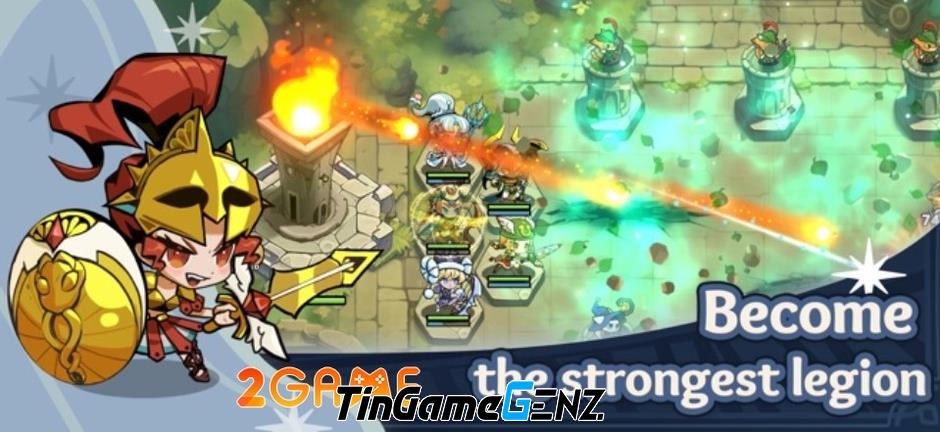 Ra mắt game thủ thành hấp dẫn Legend of Defenders