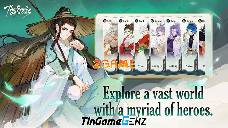 Ra mắt Phiên bản quốc tế The Scroll of Spirits - Game thẻ tướng Vong Xuyên Phong Hoa Lục