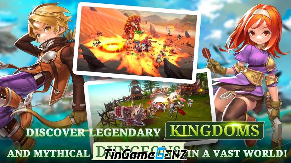 Ra mắt Ragnarok Begins - Game nhập vai phiêu lưu mới trên Google Play Store và Apple Store