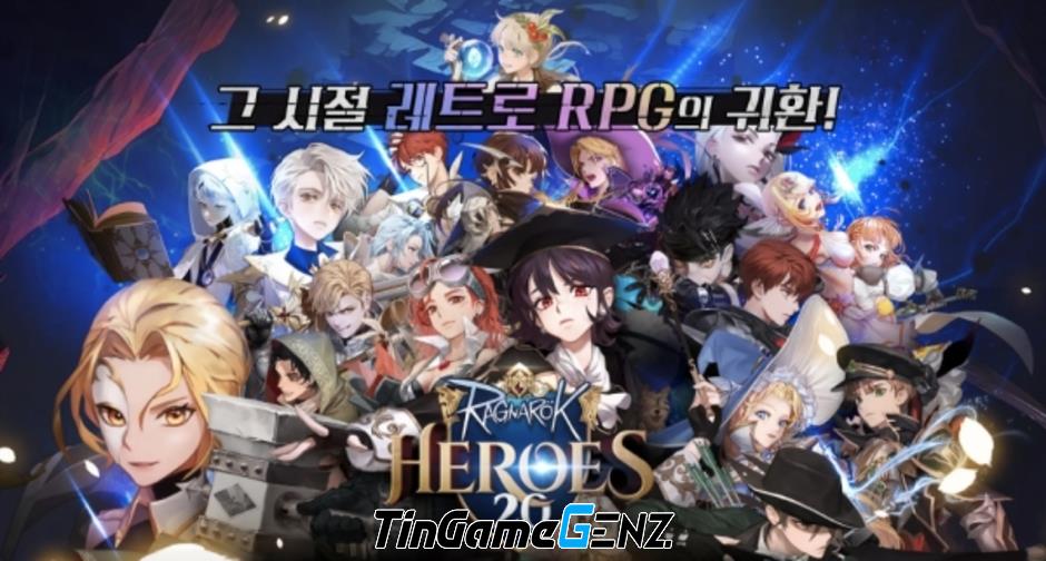 Ragnarok 20 Heroes đã phát hành trên Android và iOS