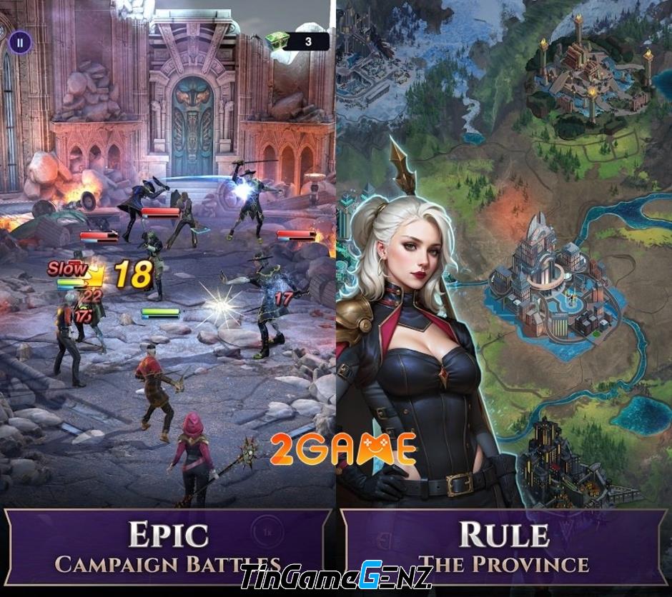 "Reign of Vampires: Trải Nghiệm Game Chiến Thuật Cuộc Đấu Quyền Lực Trong Thế Giới Ma Cà Rồng"