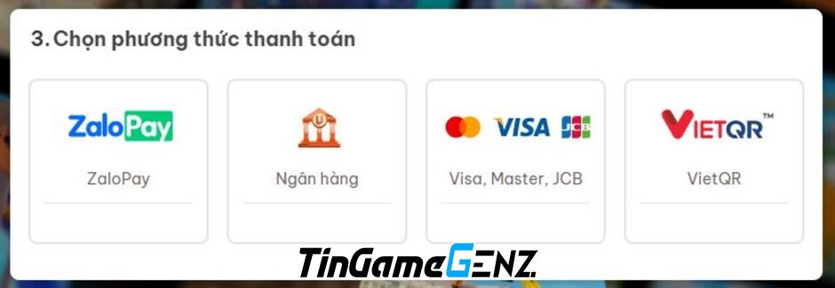 Roblox - VNG ra mắt cổng nạp mới với ưu đãi hấp dẫn.