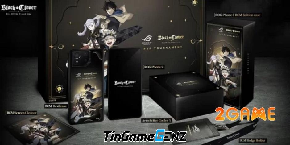 ROG và Black Clover M ra mắt điện thoại phiên bản giới hạn