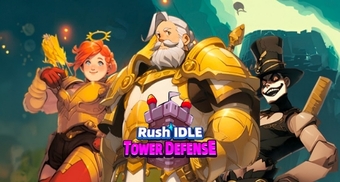 Rush Idle - Game thủ thành nhàn rỗi phát hành Early Access trên Google Play Store