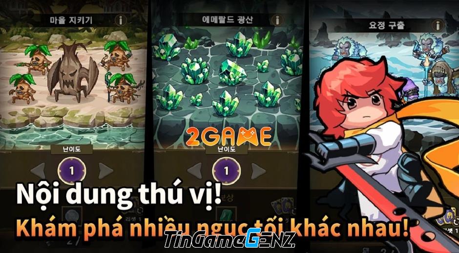 Rush Knights Idle RPG: Game nhập vai với nhân vật pixel siêu xịn