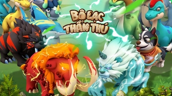 Săn bắt Khủng Long thoả thích trong game Bộ Lạc Thần Thú Mobile.