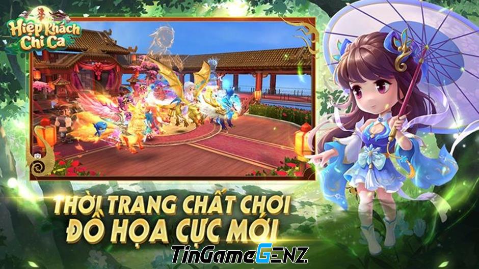 Sắp ra mắt Hiệp Khách Chi Ca - Siêu phẩm game kiếm hiệp Việt