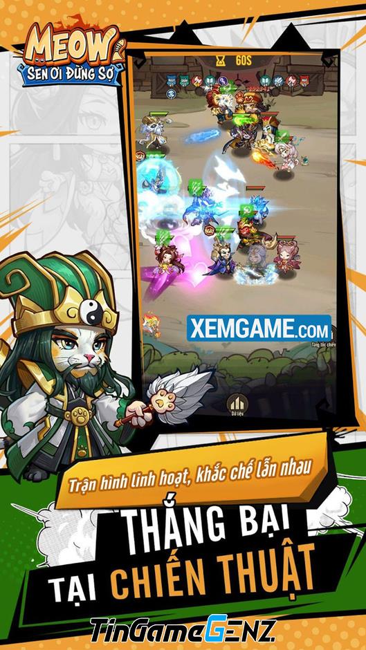 Sen ơi, đừng sợ! Tặng 200 giftcode cho game thủ Meow!