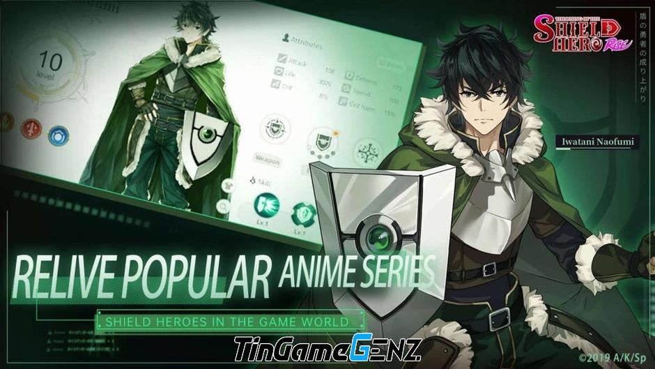 Shield Hero RISE - Game chiến thuật anime cùng tên đã ra mắt toàn cầu