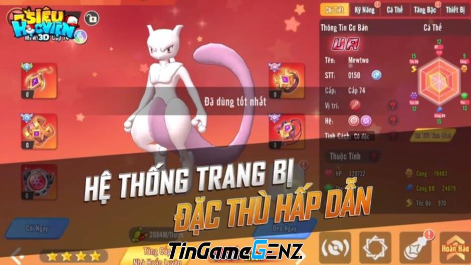 Siêu Học Viện 3D Pokémon - Game đấu tướng sắp ra mắt tại Việt Nam