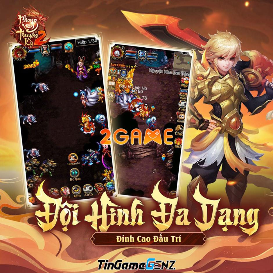 Siêu phẩm game turn-based Phong Vân Truyền Kỳ 2 sắp ra mắt, hứa hẹn gây sốt tại Việt Nam