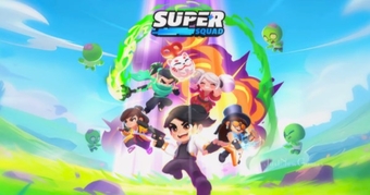 Sinh tồn giữa quái vật trong game SuperSquadGG