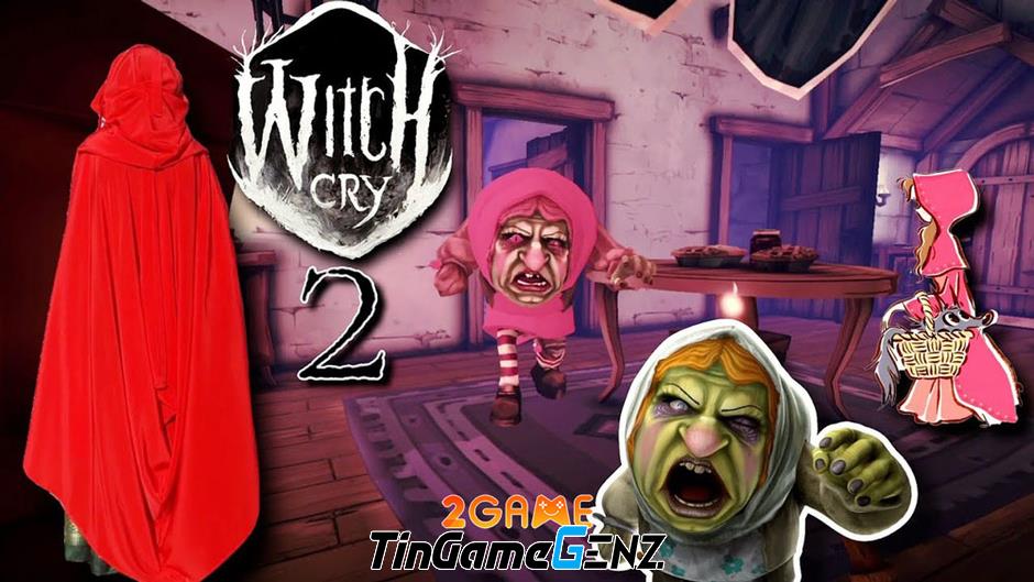 Sinh tồn nghẹt thở với Witch Cry 2: The Red Hood