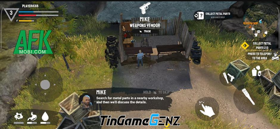 Sinh tồn trong thế giới zombie với game di động Survival Nation