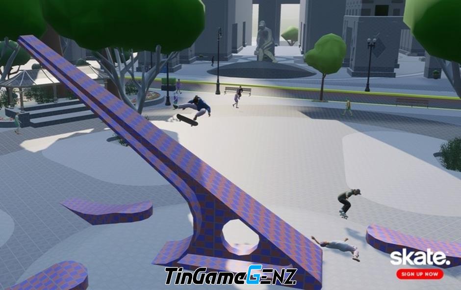 Skate Mobile: Game trượt ván siêu phẩm từ EA - Đăng ký trước ngay!