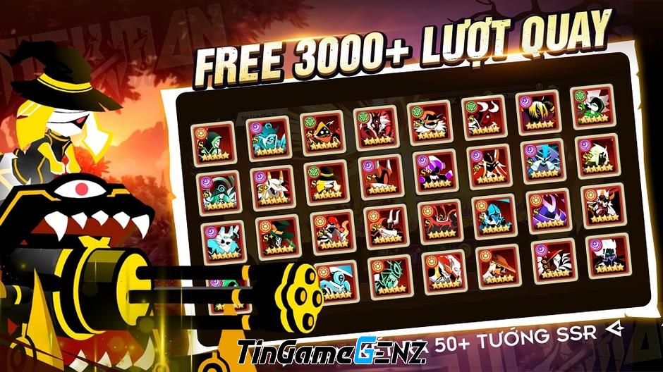 SLG Gacha Liên Minh Stickman chính thức ra mắt tại Việt Nam