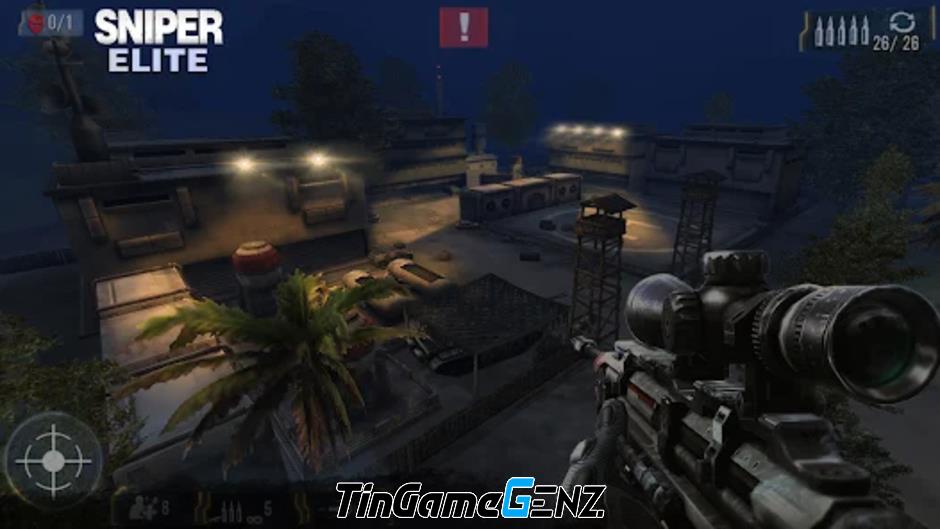 Sniper Elite - Game bắn tỉa FPS đang có sẵn trên Android