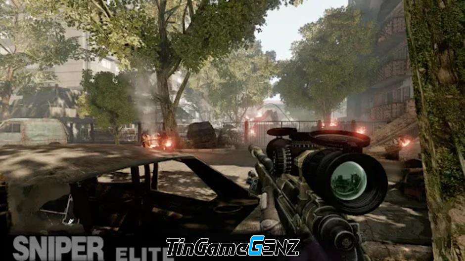 Sniper Elite - Game bắn tỉa FPS đang có sẵn trên Android