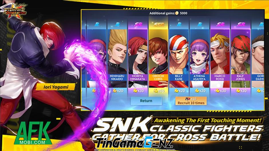 SNK: Fighting Masters - Trở lại thế giới Quyền Vương với đồ họa 3D chất lượng