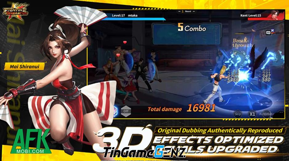 SNK: Fighting Masters - Trở lại thế giới Quyền Vương với đồ họa 3D chất lượng