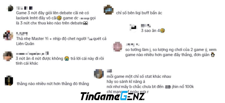 So sánh tướng Liên Quân và LMHT trên TikTok gây sốt cho fan game