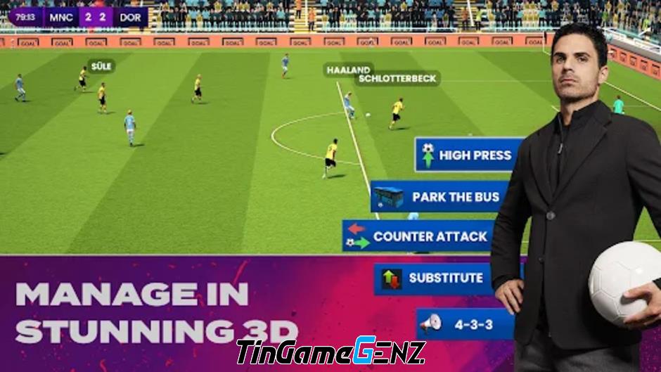 Soccer Manager 2024 ra mắt trên Android và IOS