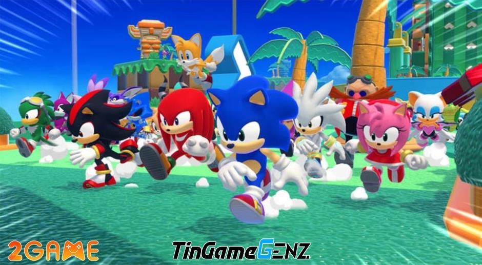 Sonic Rumble: Game Sonic giống Fall Guys ra mắt