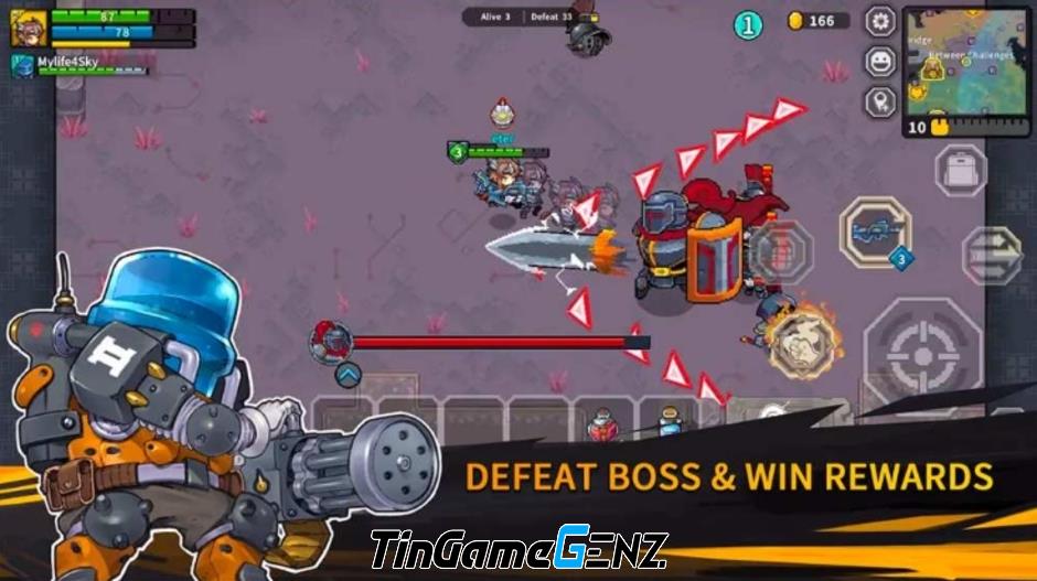 Soul Knight Arena - Game Battle Royale 2D độc đáo trên di động