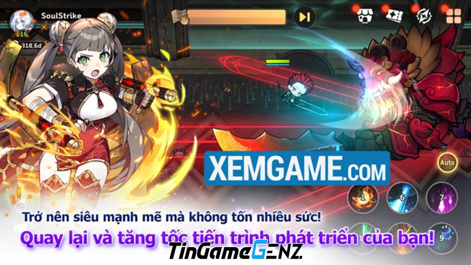 Soul Strike: Idle Custom Hero - Game idle đẹp và thú vị để thưởng thức