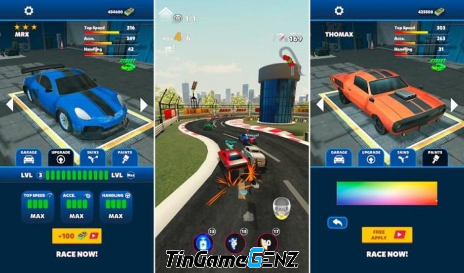 Speed Masters 3D: Đỉnh cao tốc độ trên mọi đường, vượt qua mọi thách thức!