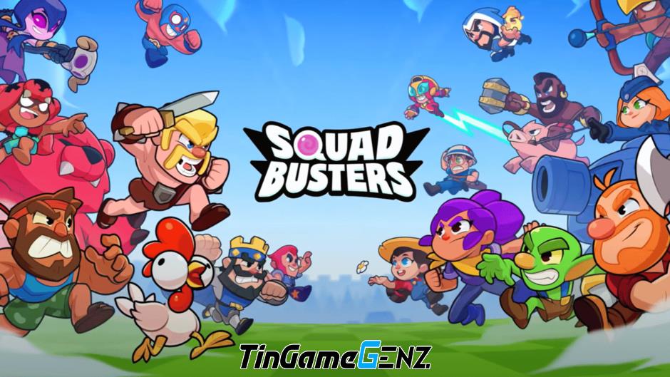 Squad Busters của Supercell tiến vào top 10 doanh thu nhanh chóng