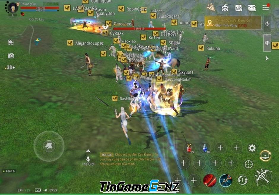 SRO Mobile Alpha Test đã ra mắt: Trải nghiệm MMORPG huyền thoại trên di động