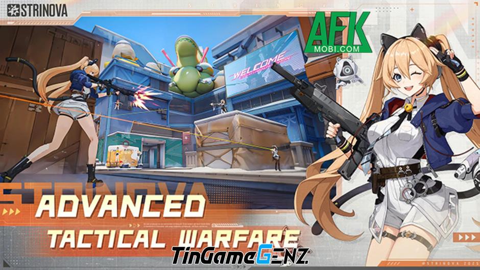 Strinova: Trải Nghiệm Game Hero Shooter Di Động Với Đồ Họa Anime Xinh Đẹp!