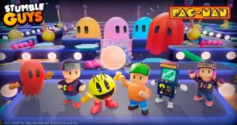 Stumble Guys và PAC-MAN hợp tác trong sự kiện đáng nhớ