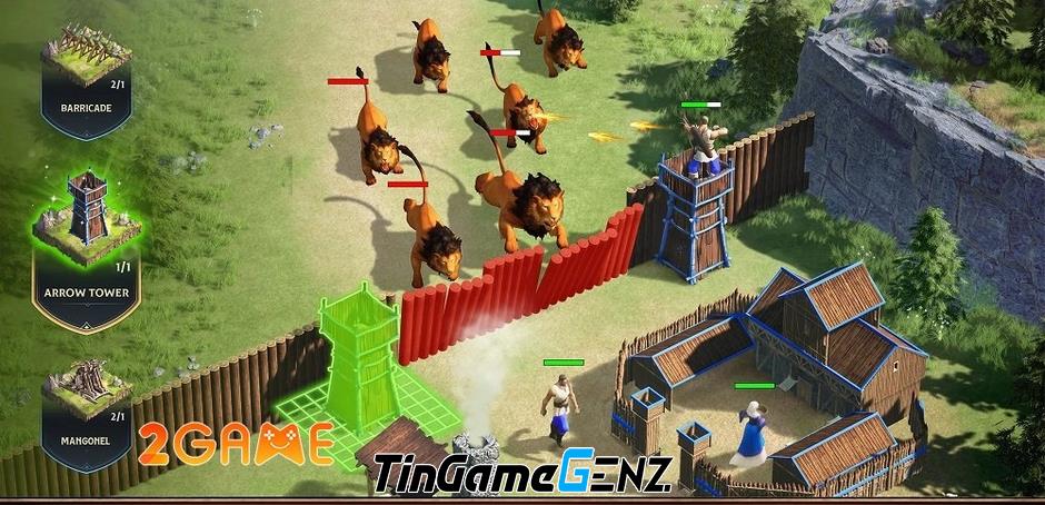 Sự Trỗi Dậy Của Vương Quốc – Game Mô Phỏng Chiến Thuật Xây Dựng Lâu Đài Thời Trung Cổ